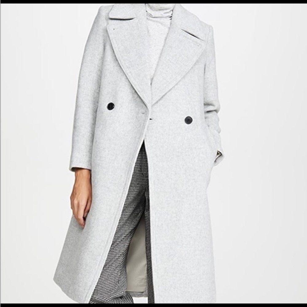 Club Monaco Daylina Elegant Gray Women's Coat